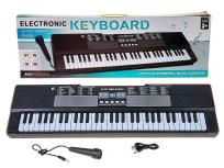 Opakowanie Organki 61 klawiszy z mikrofonem i kablem USB