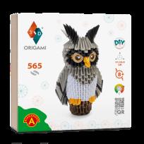 Opakowanie Origami 3D Sowa