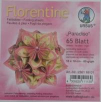 Opakowanie Origami 80g /qm Florentine Parsdiso 10x10cm 65ark