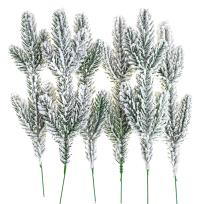 Opakowanie Ośnieżone gałązki sosny 25cm 6szt