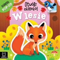 Okładka książki Otwórz okienko! W lesie. Książeczka pop-up