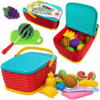 Opakowanie Owoce do krojenia w koszyku piknikowym