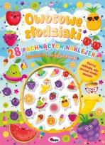 Okładka książki Owocowe słodziaki. 28 pachnących naklejek