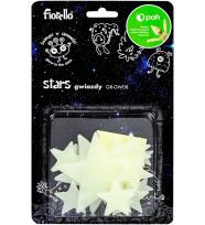 Opakowanie Ozdoby fluorescencyjne Gwiazdki mix 24szt
