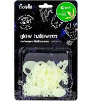 Opakowanie Ozdoby fluorescencyjne Halloween mix 18szt