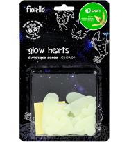 Opakowanie Ozdoby fluorescencyjne Serca mix 24szt
