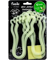Opakowanie Ozdoby fluorescencyjne Stopy 6szt