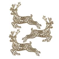 Opakowanie Ozdoby świąteczne złote jelenie 3szt