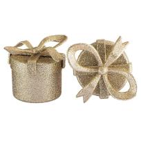 Opakowanie Ozdoby świąteczne złote prezenty 2szt