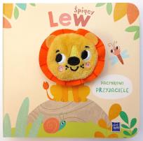 Okładka książki Pacynkowi przyjaciele. Śpiący lew