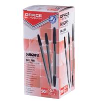 Opakowanie Paczka długopis Office Products 10mm czarny 50 sztuk