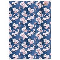 Opakowanie Paczka Teczka A4 z gumką Kwiat wiśni  5 sztuk