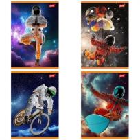 Opakowanie Paczka Zeszyt A5 32k.krata Spaceman mix pakiet 15 sztuk