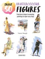 Okładka książki Paint 50: Watercolour Figures