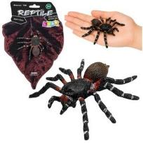 Opakowanie Pająk Tarantula czarny gumowy rozciągliwy 10cm
