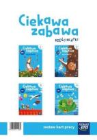 Okładka książki Pakiet: Ciekawa zabawa. 6-latki. Karty pracy cz.4