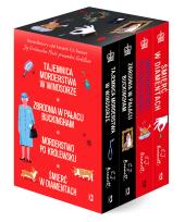 Okładka książki Pakiet Tajemnica morderstwa w Windsorze / Zbrodnia w pałacu Buckingham / Morderstwo po królewsku / Śmierć w diamentach