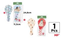 Opakowanie Paletka z piłką na gumce świąteczna MIX