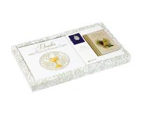 Okładka książki Pamiątka I Komunii Św. modlitewnik, medalik