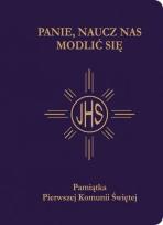 Okładka książki Pamiątka I Komunii Świętej - Modlitewnik granatowy