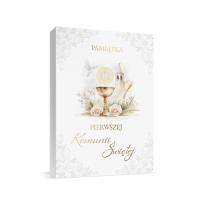 Opakowanie Pamiątka Komunia pudełko A4 + książka