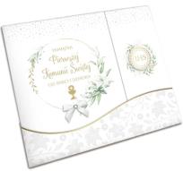 Opakowanie Pamiątka książeczka Komunia A4 tryptyk