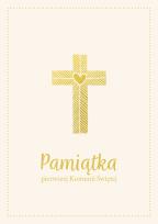 Okładka książki Pamiątka Pierwszej Komunii Świętej