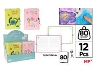 Opakowanie Pamiętnik pluszowy z kłódką MIX