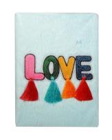 Opakowanie Pamiętnik pluszowy z napisem