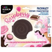 Opakowanie Pamiętnik z akcesoriami Malinowy krem KIDEA