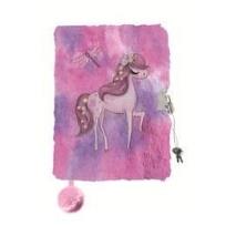 Opakowanie Pamiętnik z kłódką A5/96K 3D włochacz Horse