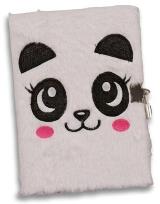 Opakowanie Pamiętnik z kłódką Panda