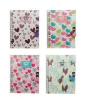 Opakowanie Pamiętnik z kłódką w serca MIX