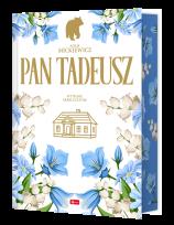 Okładka książki Pan Tadeusz-wydanie ekskluzywne (kolorowe brzegi)