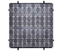 Opakowanie Panel dekoracyjny grafitowy 30x30cm 100 kwadratów