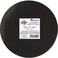 Opakowanie Papier do origami okrągły 15cm 10 kolorów 80szt