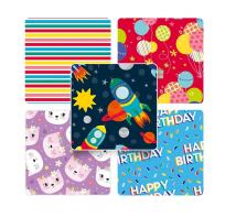 Opakowanie Papier do pakowania Happy Birthday Kids (50szt)