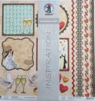 Opakowanie Papier do scrapbookingu 190g 30,5x30,5cm 5 ark.