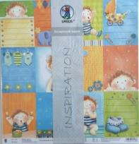 Opakowanie Papier do scrapbookingu 190g 30,5x30,5cm 5 ark.