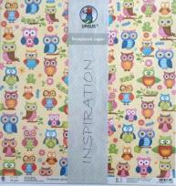 Opakowanie Papier do scrapbookingu 190g 30,5x30,5cm 5 ark.