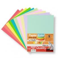 Opakowanie Papier kolorowy A4 pastel i standard 10x20 arkuszy