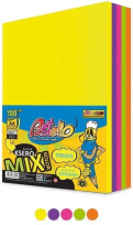 Opakowanie Papier ksero A4 75g 5 kolorów 500 arkuszy neon
