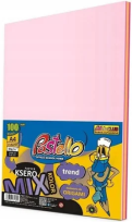 Opakowanie Papier ksero A4 80g 5 kolorów różowych 100 arkuszy