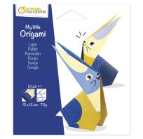 Opakowanie Papier origami 12x12 cm Królik 20 arkuszy