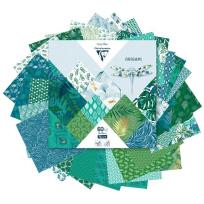 Opakowanie Papier origami 15x15 cm Vegetal chic 60 arkuszy