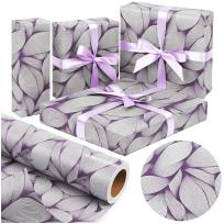 Opakowanie Papier ozdobny Leaf Silver X-Strong 57cmx25m