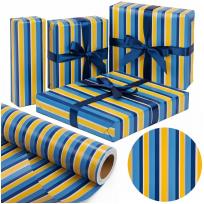 Opakowanie Papier ozdobny Morskie Pasy X-Strong 38cmx20m