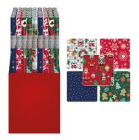 Opakowanie Papier prezentowy Christmas 200x70cm mix (50szt)