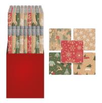 Opakowanie Papier prezentowy Christmas 200x70cm mix (50szt)
