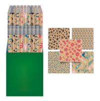 Opakowanie Papier prezentowy Kraft 200x70cm mix (50szt)